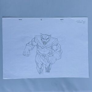 Original Art by Al Rio for DC Comics Licensing 11.75x16.5 on Paper BAD GUY L-4